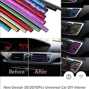 New purple interior design for car vents!